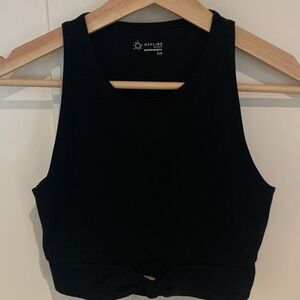 Aerie Black OFFLINE Sleeveless Top